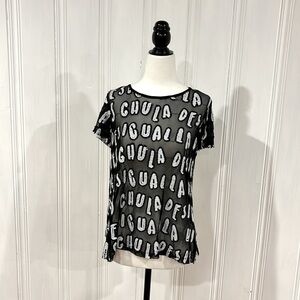 Sheer & sequin DESIGUAL shirt/cardigan